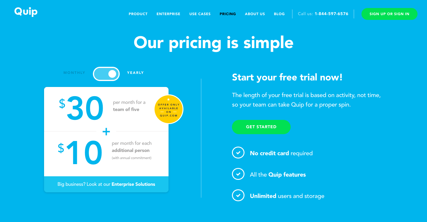 Quip Pricing